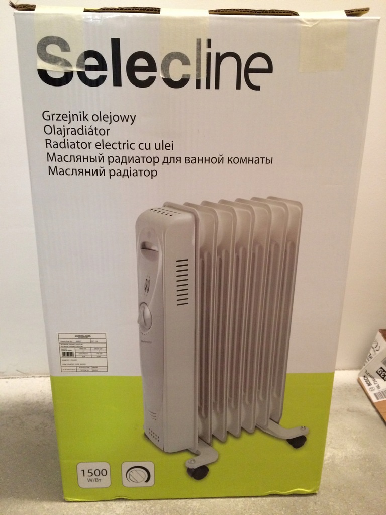 Grzejnik elektryczny olejowy Selecline 1500W