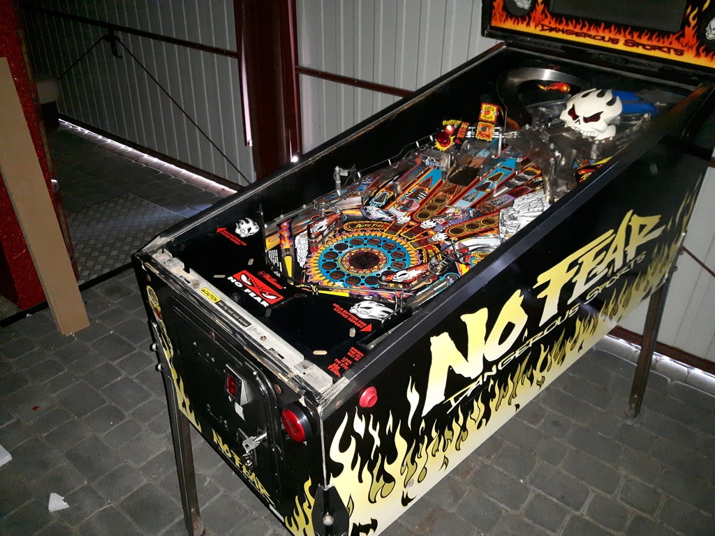 Fliper Pinball No Fear ,Scared ,dracula