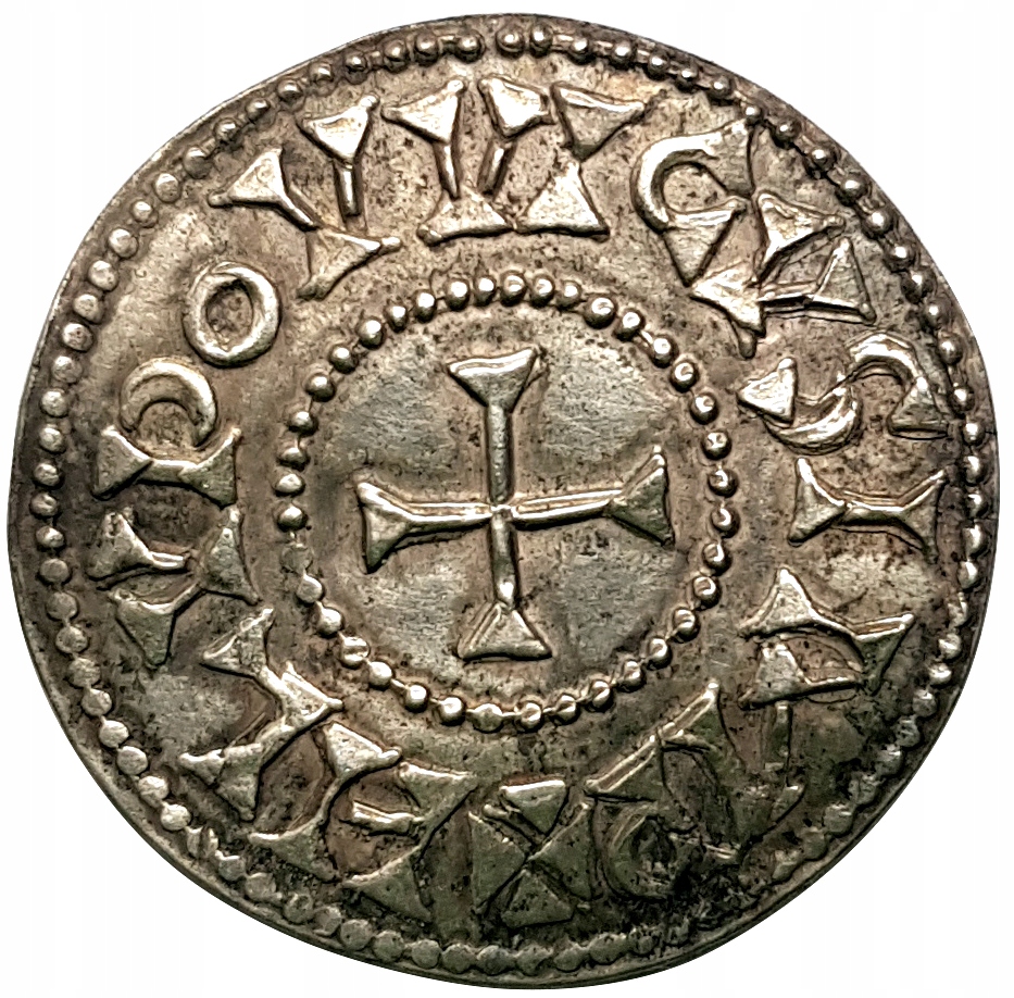 Francja, Ludwik Pobożny 814-840, Denar Karolingów