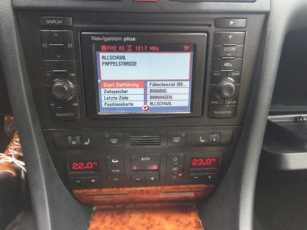 Audi A6 S6 C5 Radio Navi Plus Nawigacja komplet