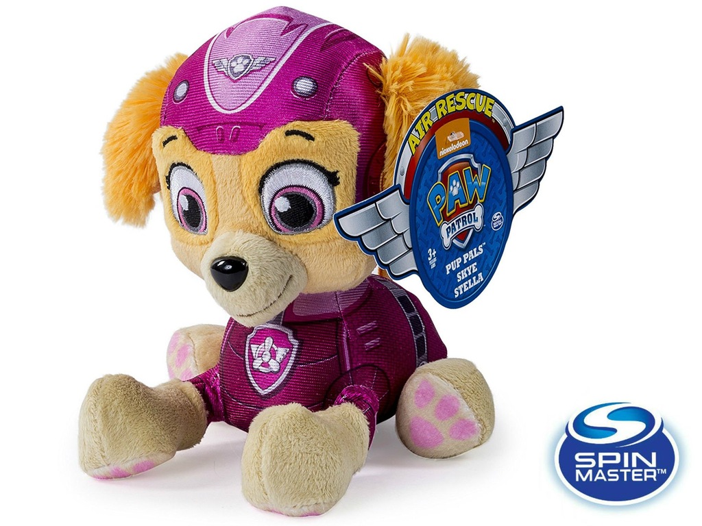 PSI PAW PATROL POWIETRZNY SKYE MASKOTKA PLUSZAK