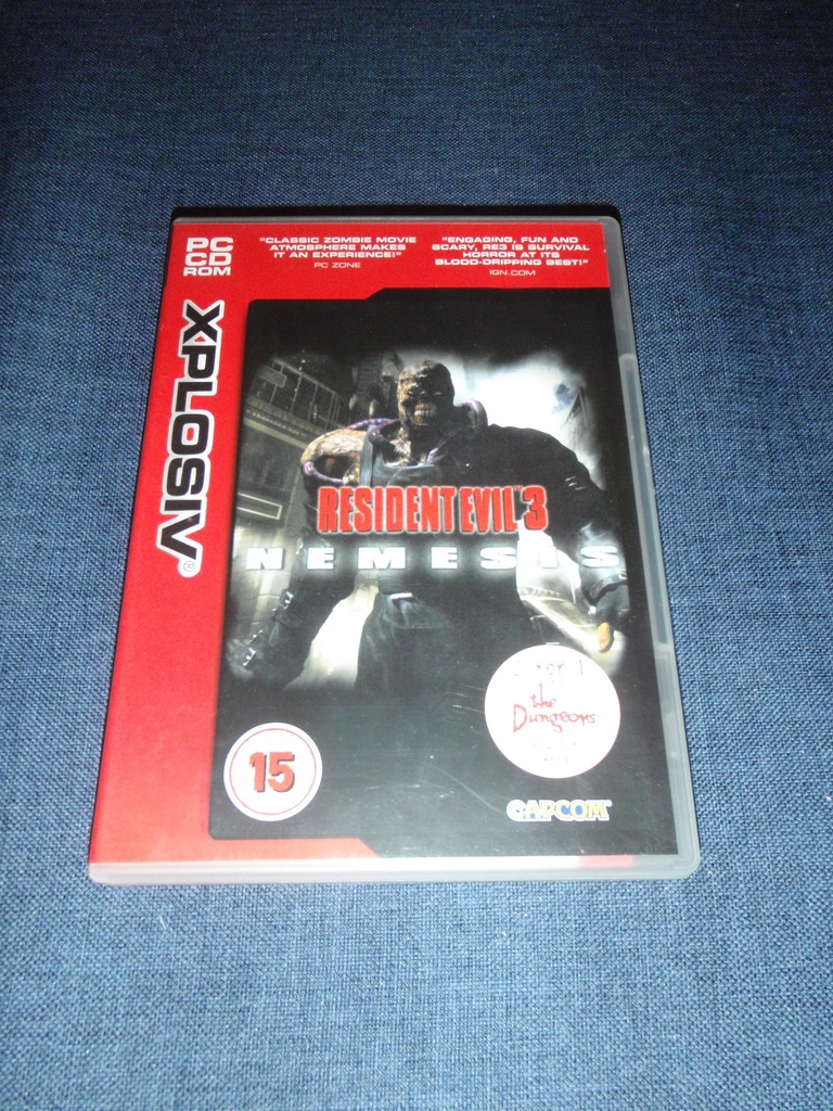 RESIDENT EVIL 3: NEMESIS PC-DVD ENG -BDB BCM