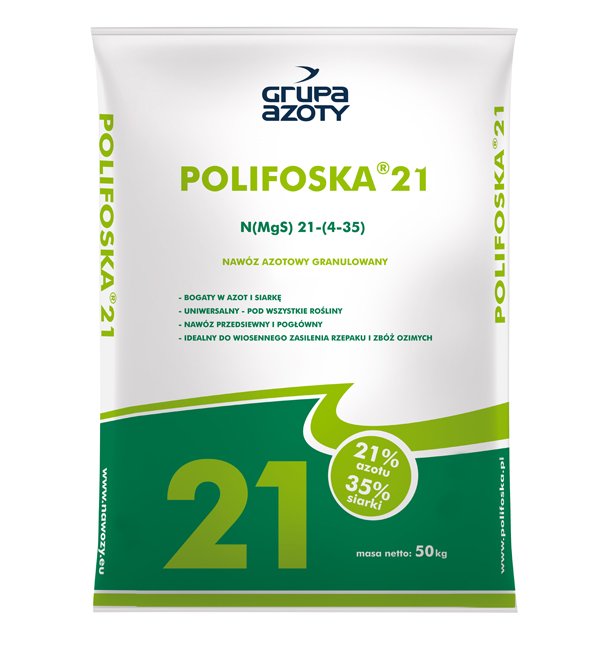 Polifoska 21 500kg N(MgS) 21-(4-35) nawóz gran.