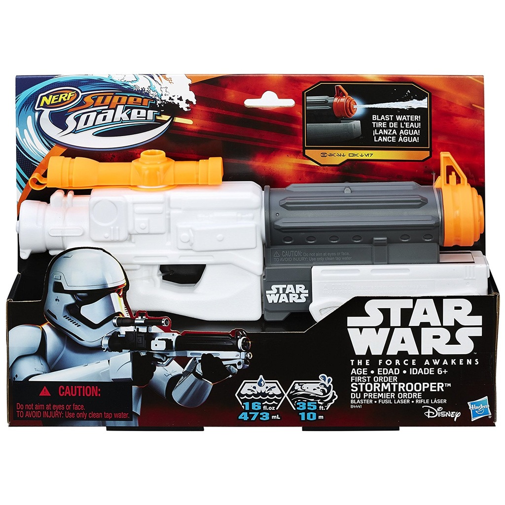 Nerf Super Soaker Star Wars Stormtrooper Blaster