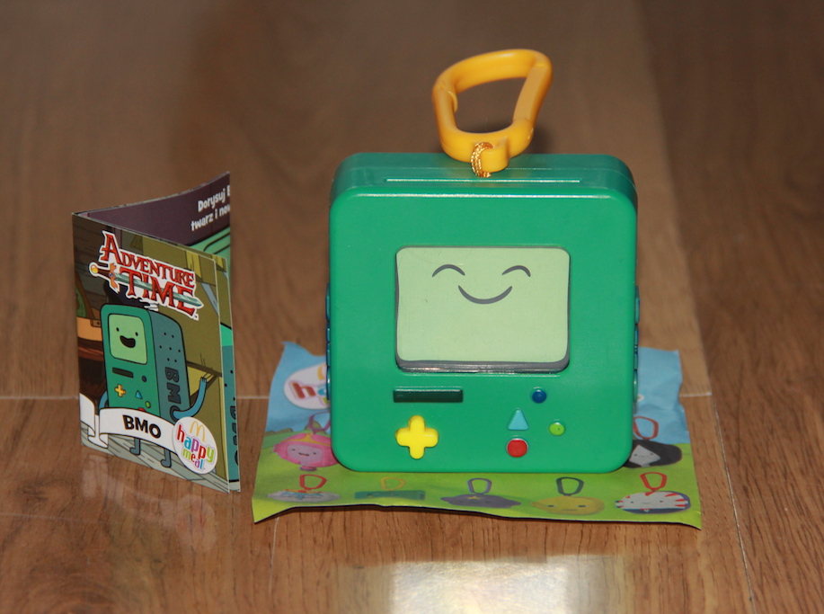 Adventure time bmo Mcdonalds zabawki happy meal