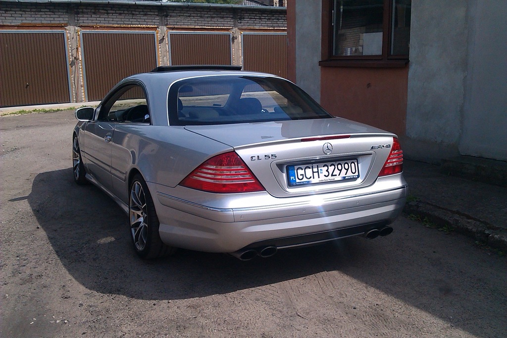 MercedesBenz CL55 AMG 500KM PILNA SPRZEDAZ ! 7415367422