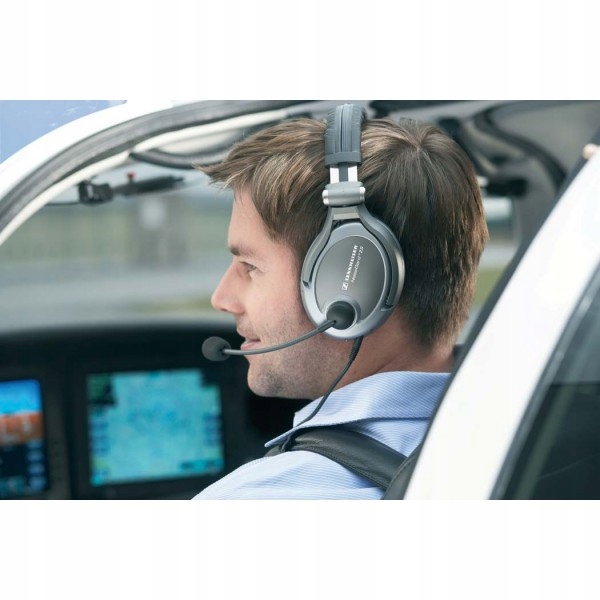 Słuchawki lotnicze SENNHEISER HMEC 250 aktywne