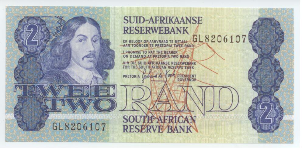 Rep. Poł. Afryki 2 rand 1981
