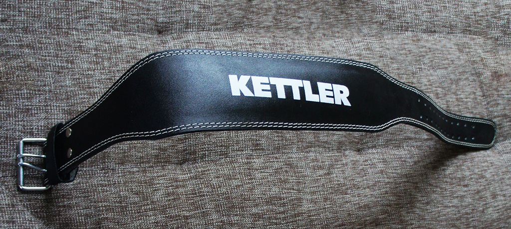 Skórzany pas kulturystyczny firmy KETTLER 110cm