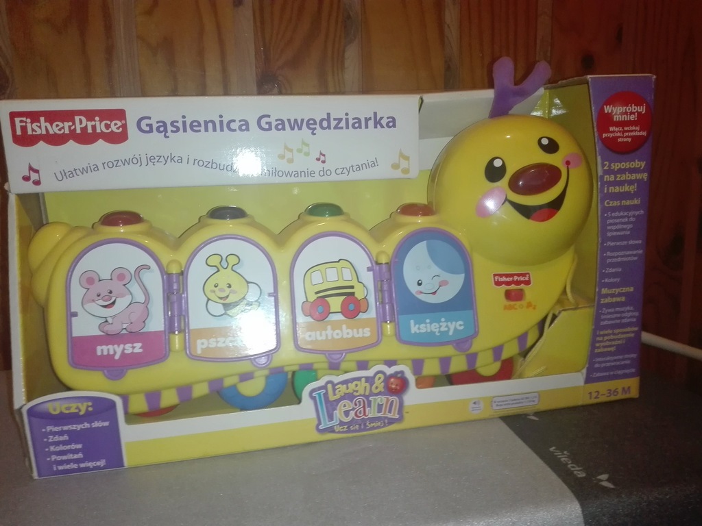Gąsienica gawędziarka Fischer Price