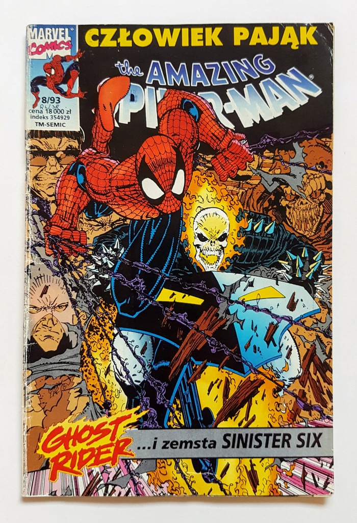 The Amazing Spider-Man 8/1993 (8/93)