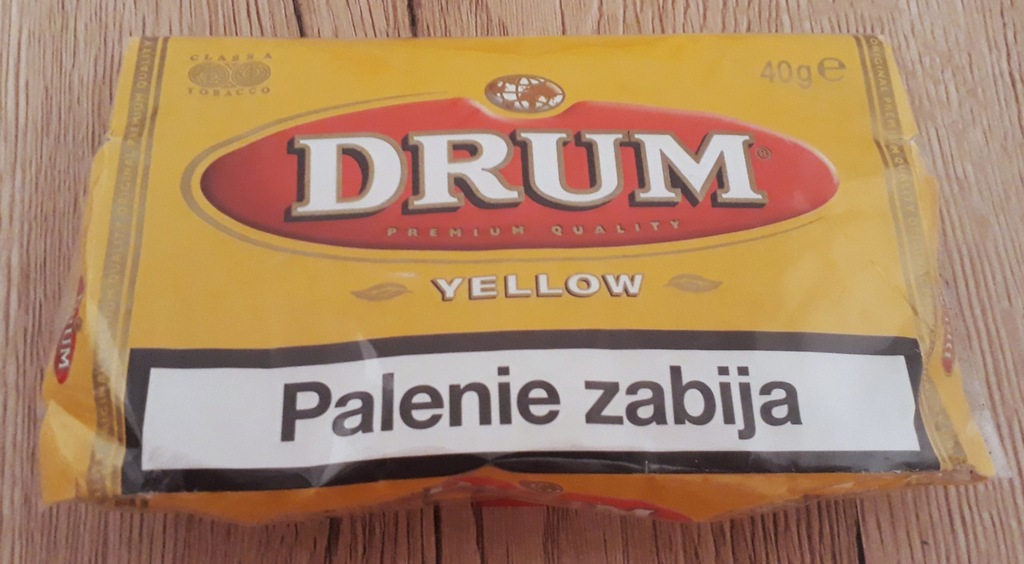 Tytoń papierosowy Drum Yellow 40g UNIKAT!!!