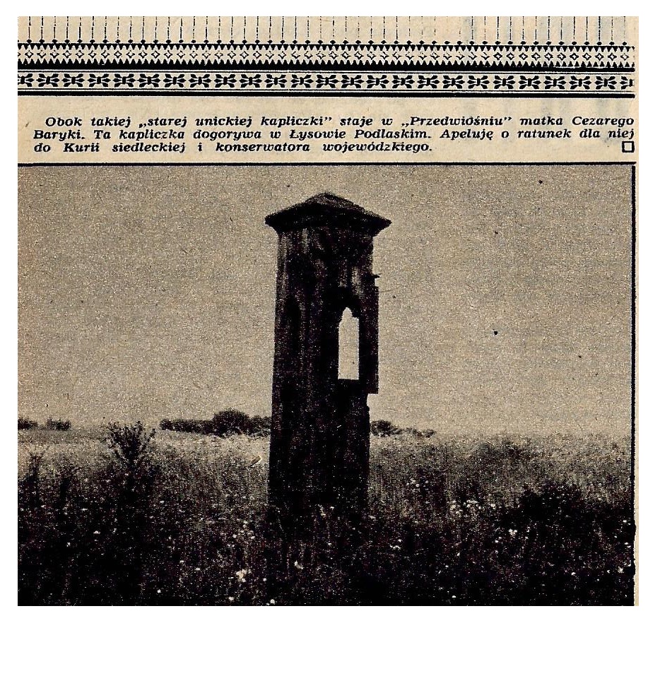 ŁYSÓW PODLASKI GOGOŁÓW SKOCZÓW JANOWICE TARNÓW