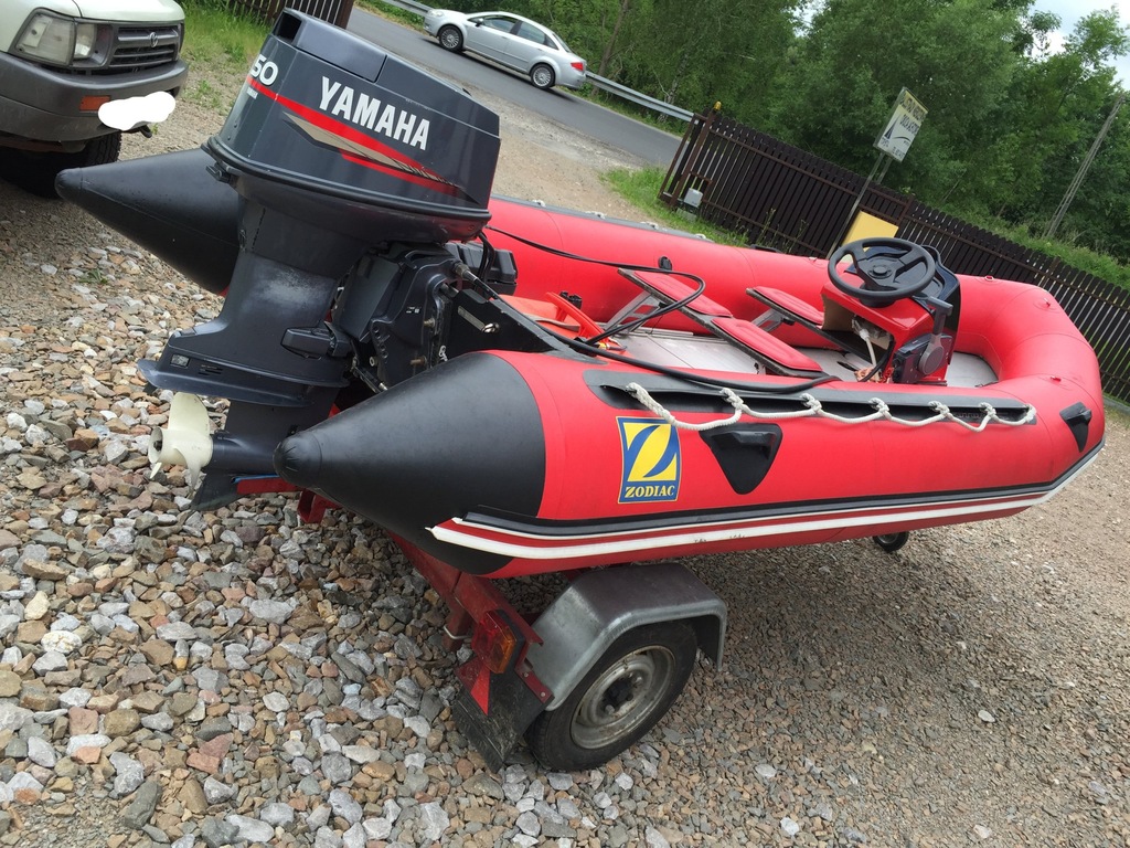 Ponton rib Zodiac Zodiak silnik Yamaha 50 KM