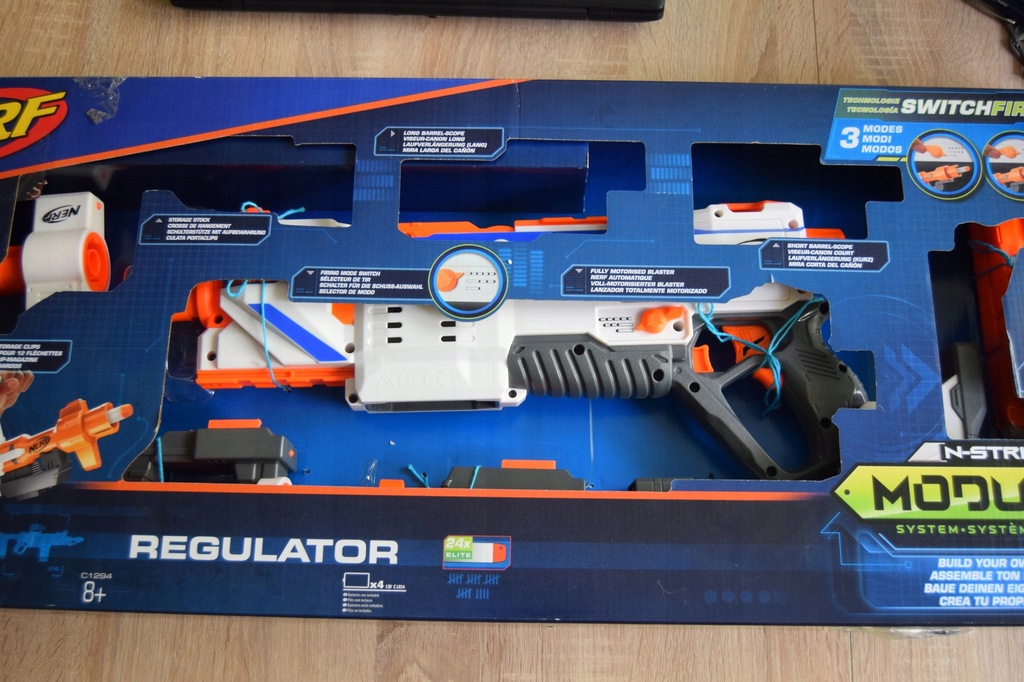 HASBRO NERF NSTRIKE MODULUS REGULATOR 2 7535693505 oficjalne