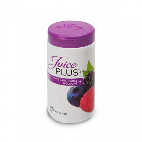 Kapsułki Juice Plus+ Wybrane Owoce Jagodowe 120szt