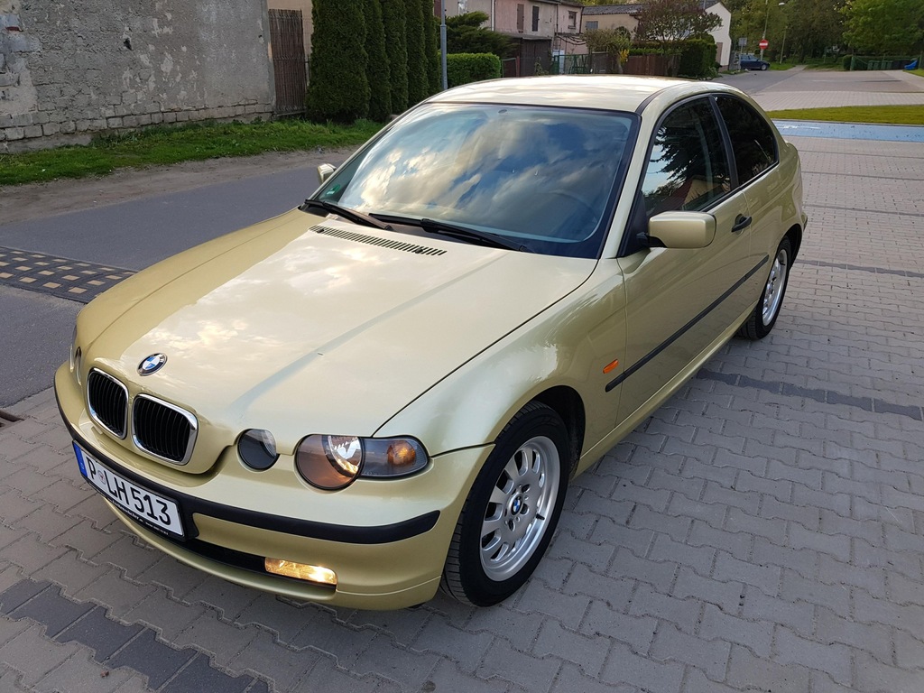 * PIĘKNA_BMW_E46_316 TI_136TKM_KLIMA_Z_DE *