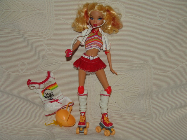 BARBIE Lalka na wrotkach My Scene 2007 - Kennedy !