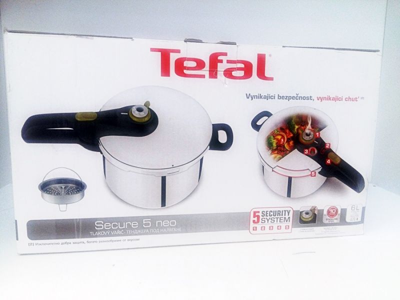 SZYBKOWAR TEFAL SECURE 5 NEO P25342 4L