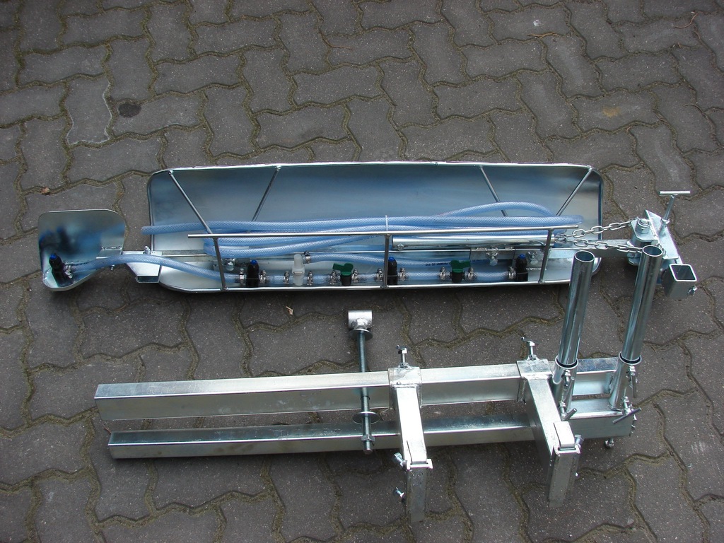 belka herbicydowa ocynk prawa 4 DYSZE