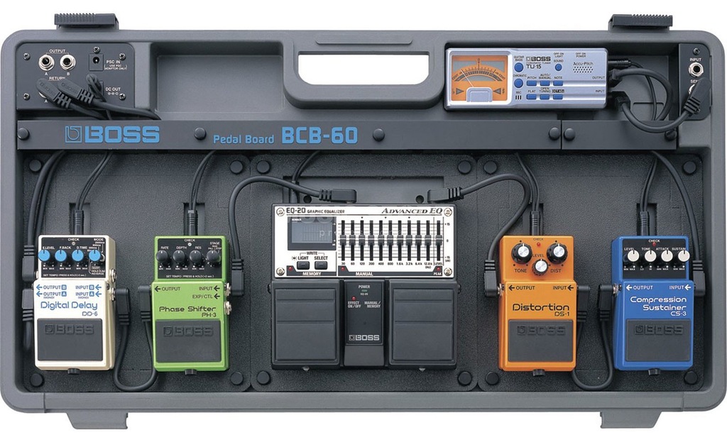 Boss BCB60 Pedalboard Gitarowy Zasilacz Kable 7429809001 oficjalne
