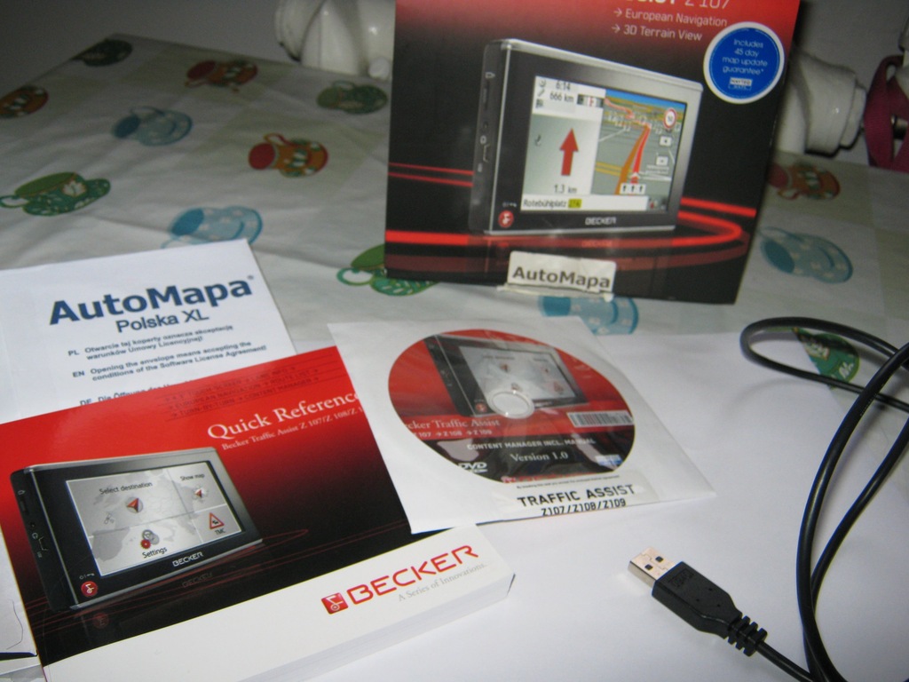 GPS Nawigacja BECKER TRAFFIC ASSIST Z 107