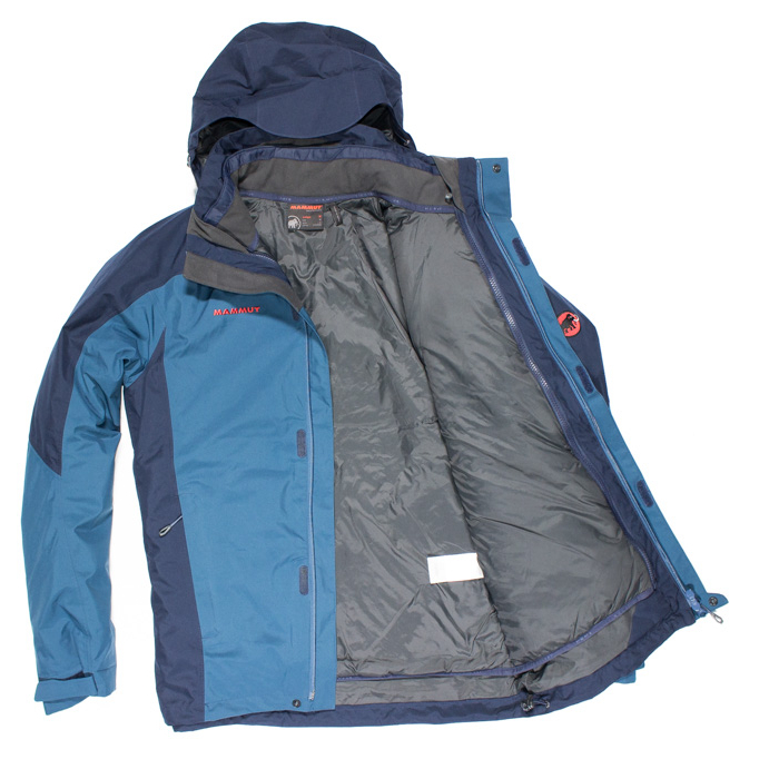 MAMMUT GORE-TEX 3W1 ZIMA WIOSNA DESZCZ KURTKA GÓRY