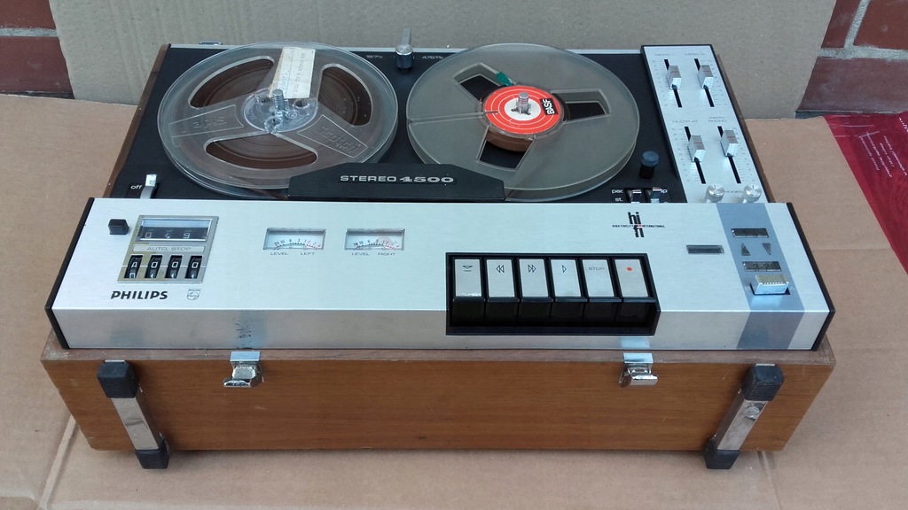 Magnetofon szpulowy PHILIPS 4500 STEREO deck