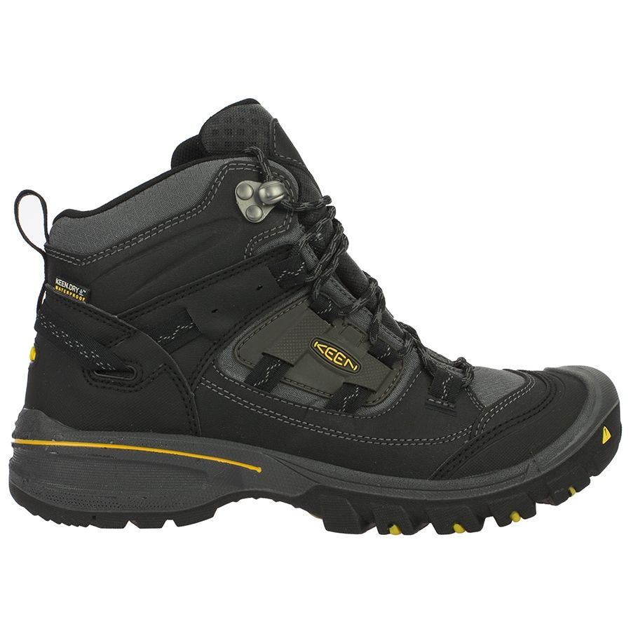 KEEN LOGAN MID Buty Trekkingowe M skie Czarne r 40 6873009482 oficjalne archiwum Allegro