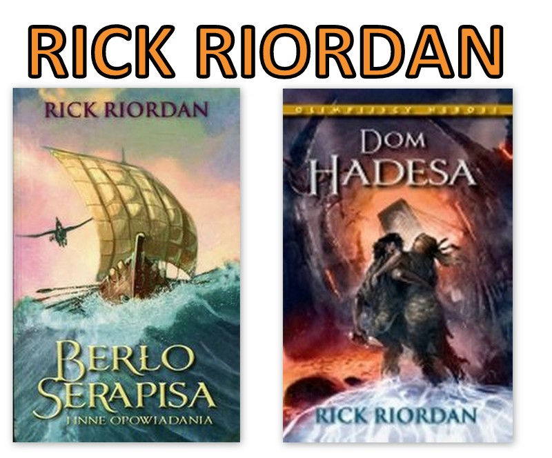 RICK RIORDAN Berło Serapisa + Dom Hadesa HIT!