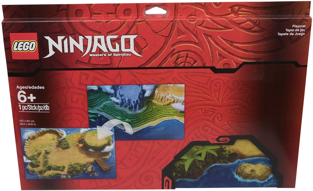 LEGO Ninjago 851345 Ninjago Playmat MATA DO ZABAWY