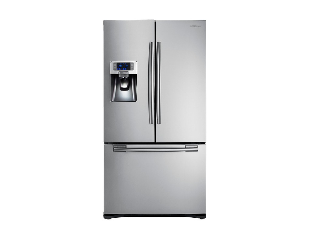 LODÓWKA SAMSUNG RFG23UERS FRENCH DOOR KOSTKARKA A+