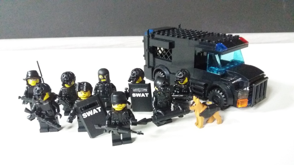 LEGO MOC - Oddział S.W.A.T - UNIKAT