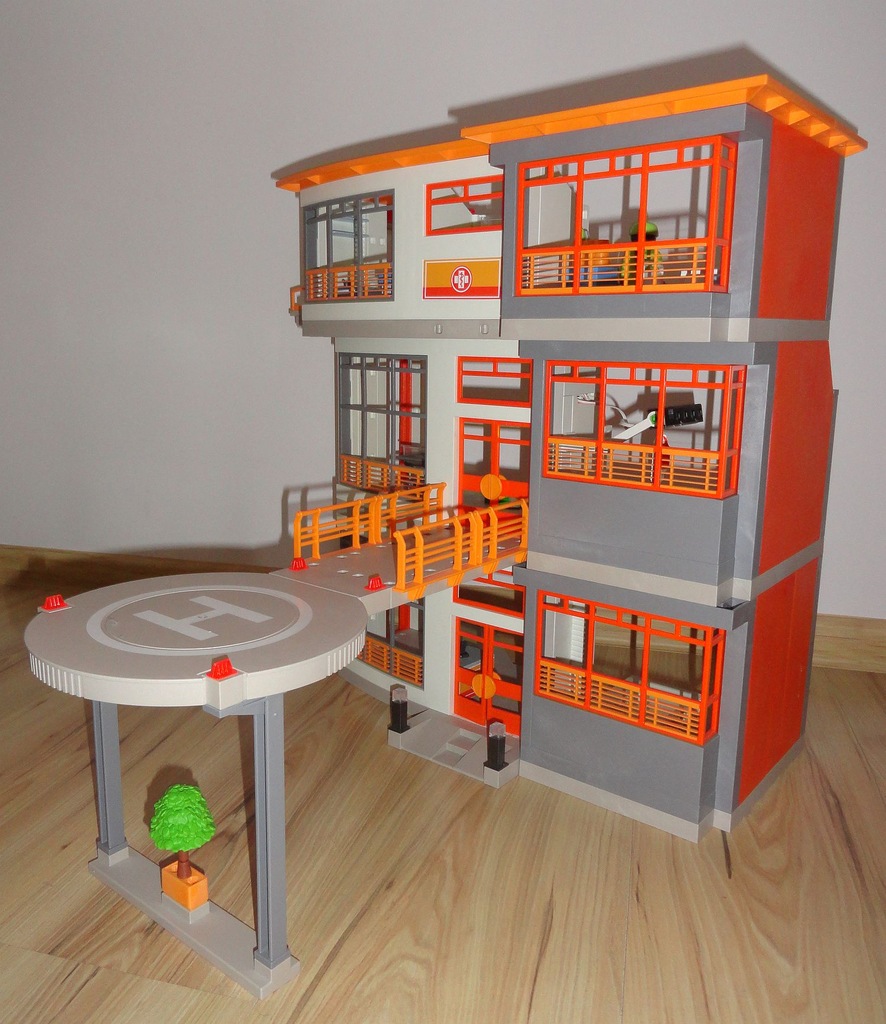 PLAYMOBIL szpital 6657 dodatki 6443 6445 6446