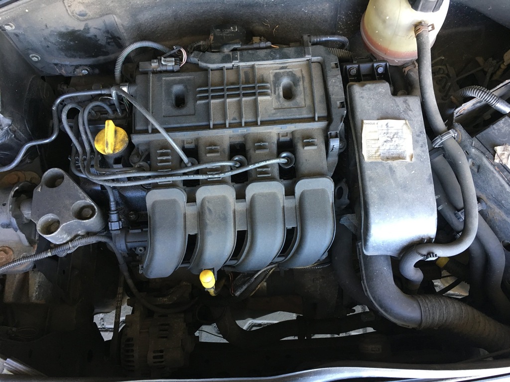 SILNIK 1.2 16V D4F A702 RENAULT CLIO II LIFT 2004