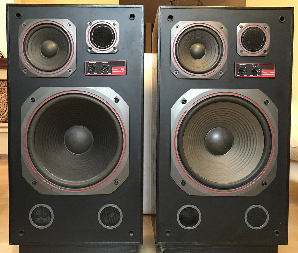 Zestaw głośnikowy Unitra Tonsil 110W, 8 Ohm