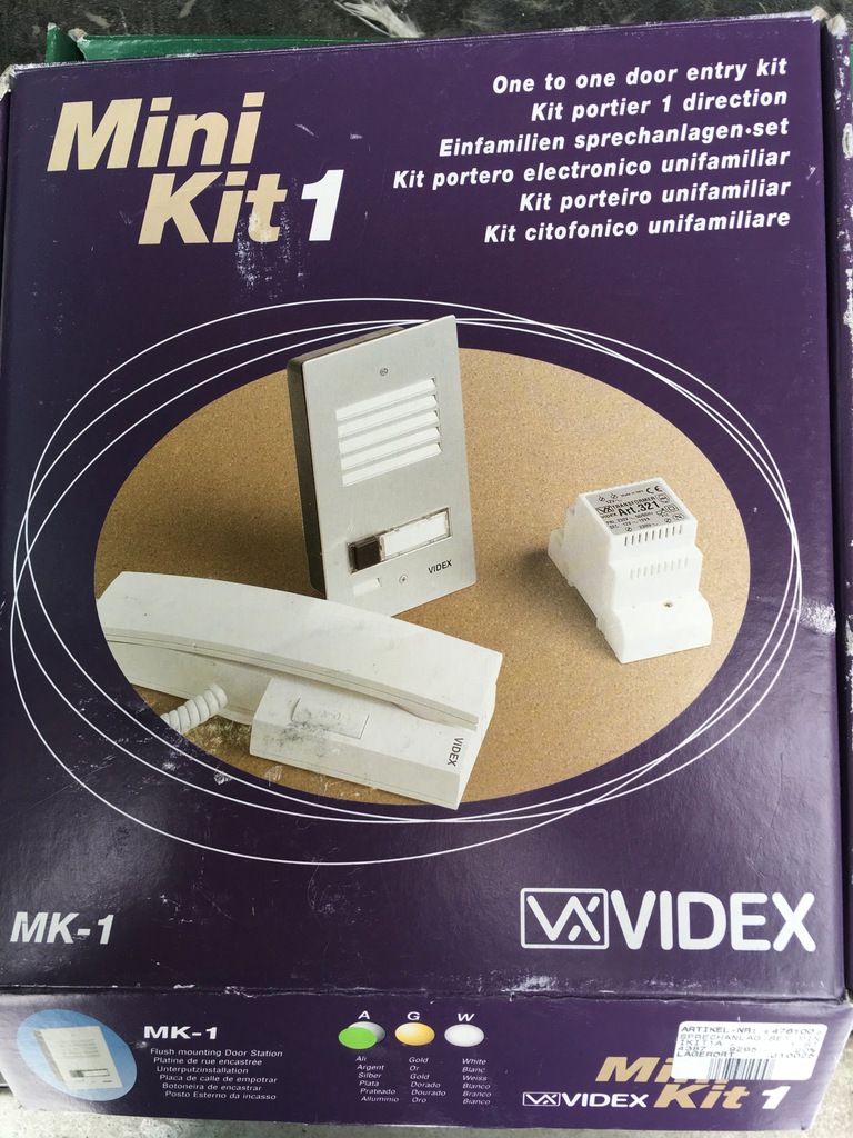 VIDEX MINI KIT 1 DOMOFON