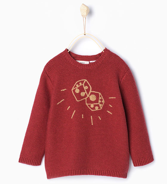Modny sweter firmy Zara 80 cieplutki nowy cudo