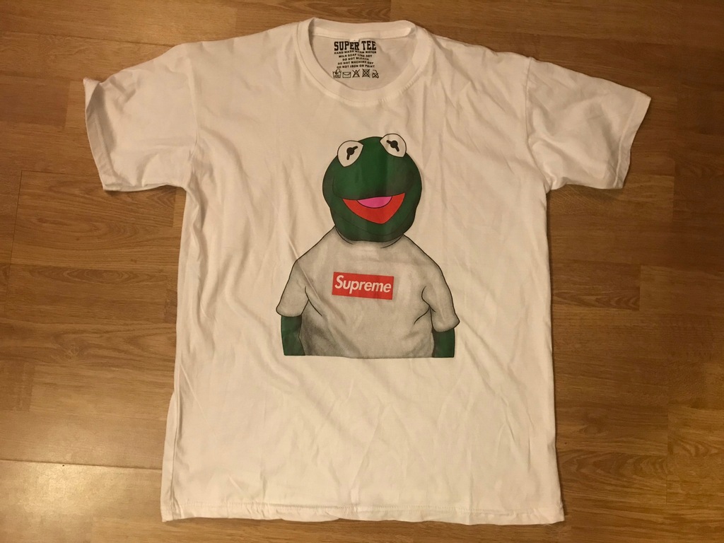 売り切り御免 Kermit Supreme The M Tee Frog Tシャツ カットソー 半袖 袖なし Www Indiashopps Com