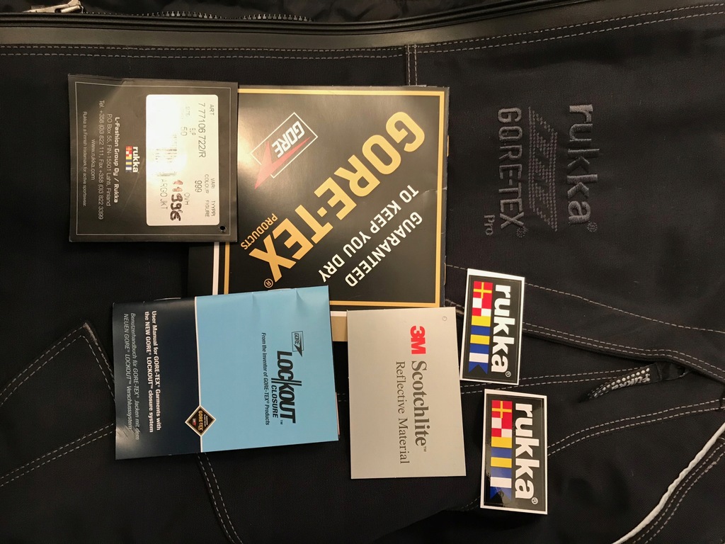 KURTKA RUKKA ARGO JACKET R.50 GORE-TEX PRO 3L TOP