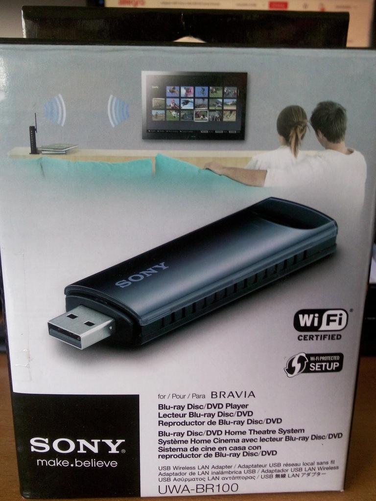 ADAPTER WiFi UWABR100 TV SONY BRAVIA I BLUERAY 7151649822