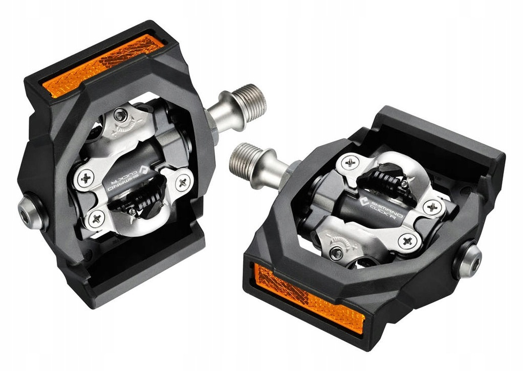 SHIMANO pedały spd PD-T400 - platformy czarne