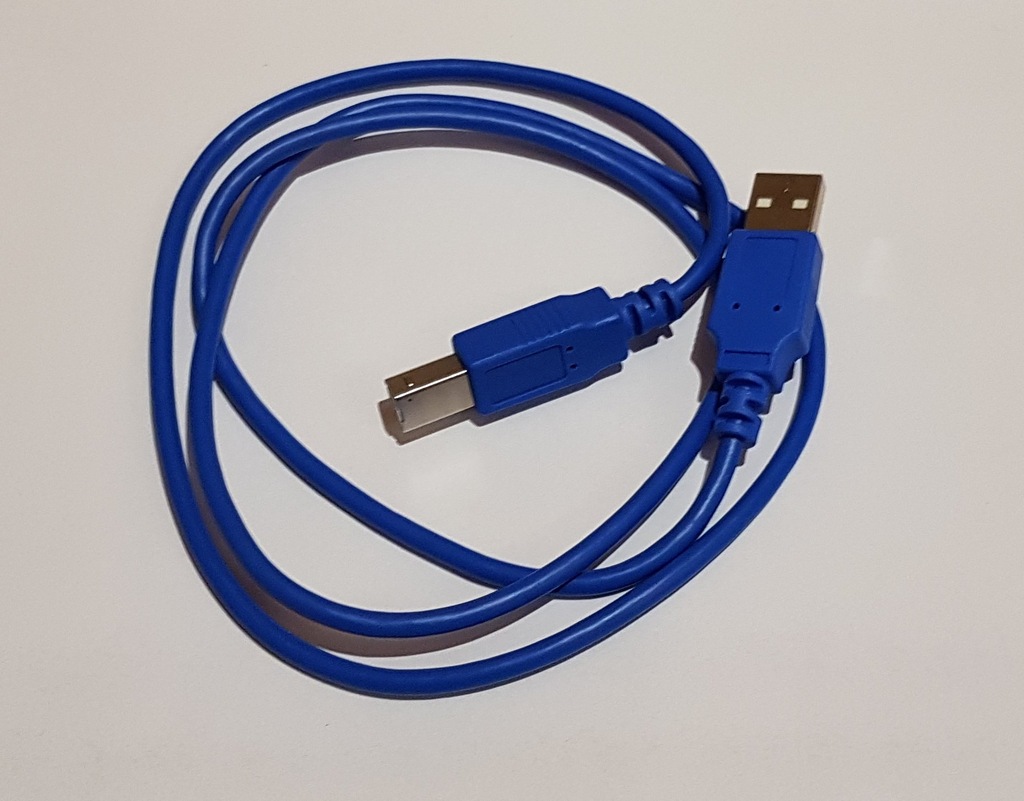 3 kable przewody do drukarki USB 2.0 A-B 1, 1.5, 2