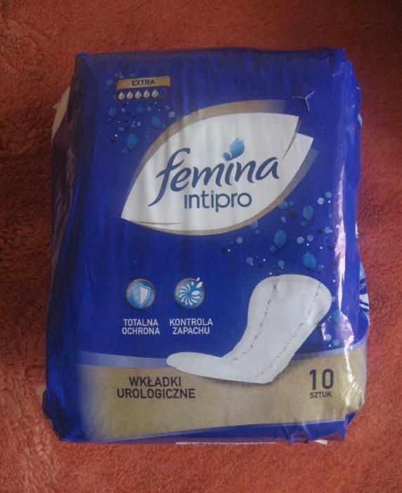 Wkładki urologiczne FEMINA INTIPRO 2op.=20 sztuk