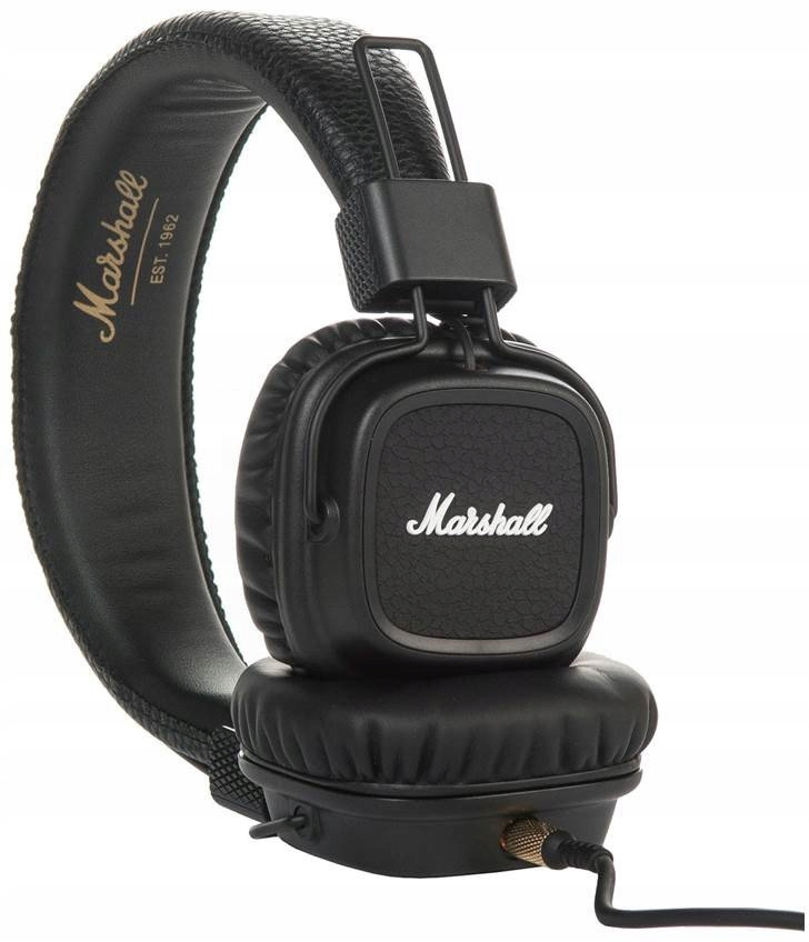 Sluchawki Marshall Major II Czarne przewodowe FV23