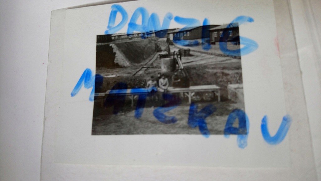 Obóz karny SS w Matzkau-Maćkowy Gdańsk-foto UNIKAT