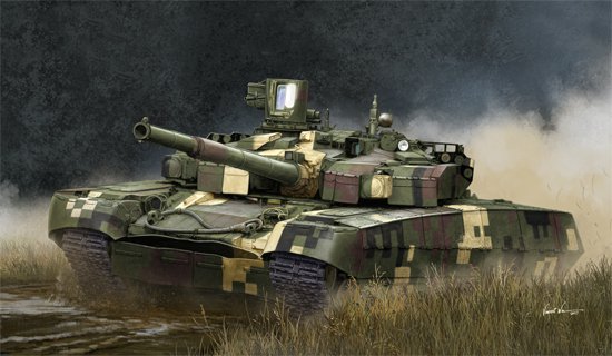 Trumpeter 09512 Ukrainian T-84BM Oplot MBT (1:35)