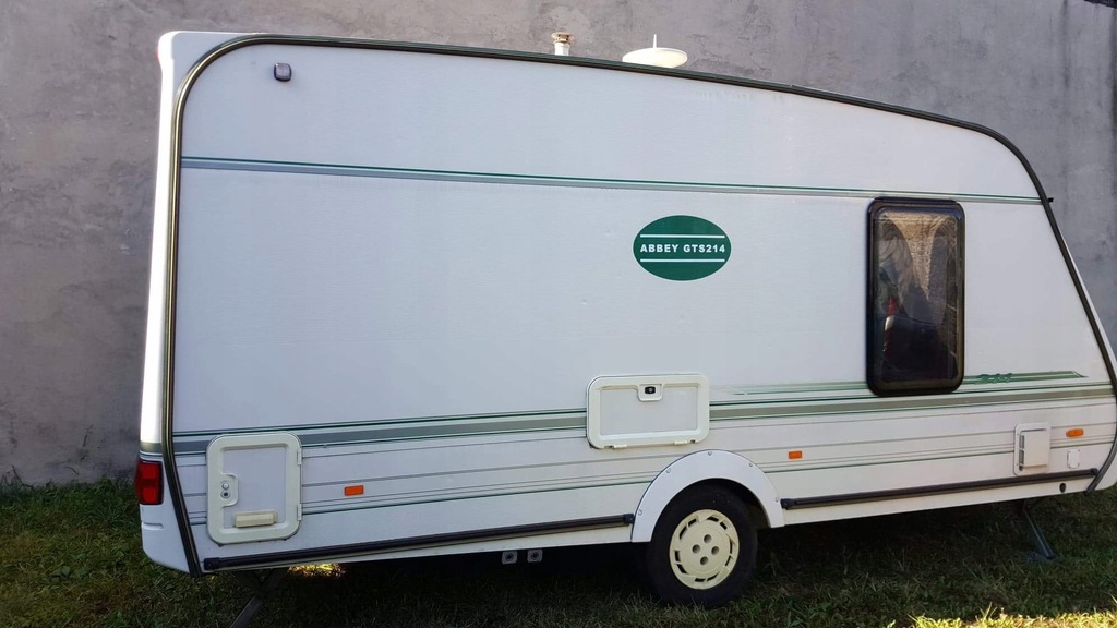 Przyczepa kempingowa lekka do 750 kg ABBEY GTS214