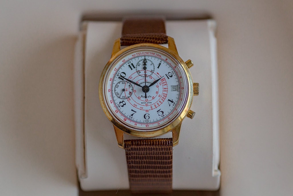 Breil chronograf Valjoux 7765 chronograph vintage