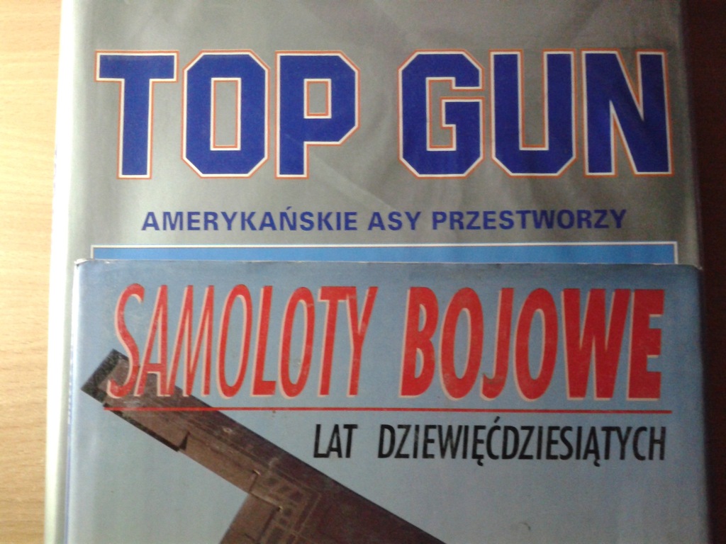 2X TOP GUN AMERYKAŃSKIE ASY/SAMOLOTY BOJOWE LAT